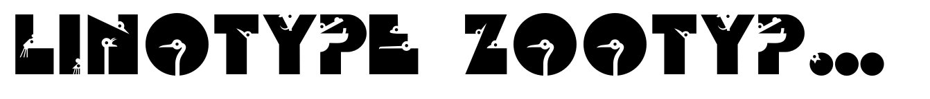 Linotype Zootype Pro Regular